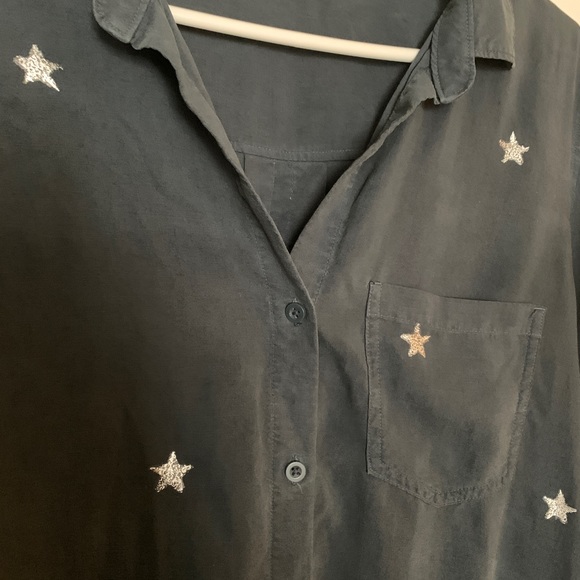Cloth and Stone star tencel button down shirt - Picture 2 of 6
